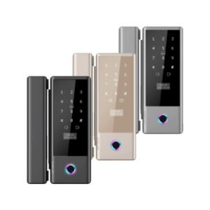 Secuview Smart Glass Door Lock with TUYA App for Modern Offices