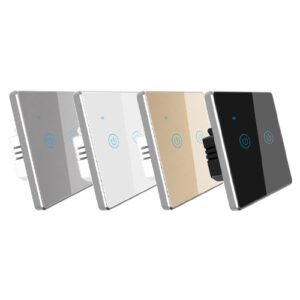 Secuview Two Gang Wi-Fi Remote Control Smart Switch With Metal Border